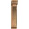 Ekena Millwork Thorton Traditional Rough Sawn Bracket w/ Offset Brace, Western Red Cedar, 6"W x 22"D x 30"H BKT0604X22X30THR01RWR - alternate 3